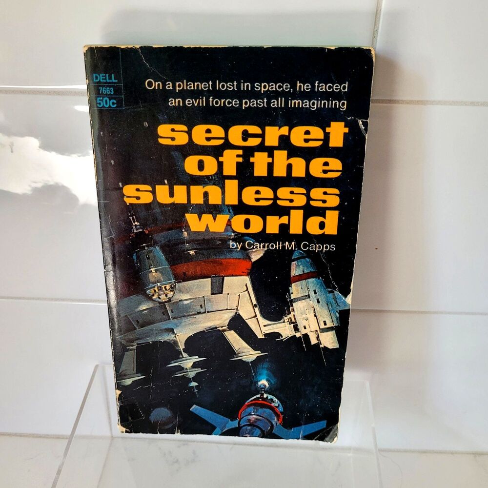 Secret of the Sunless World Carroll M Capps 1st Edition 1969 Paperback Tanning